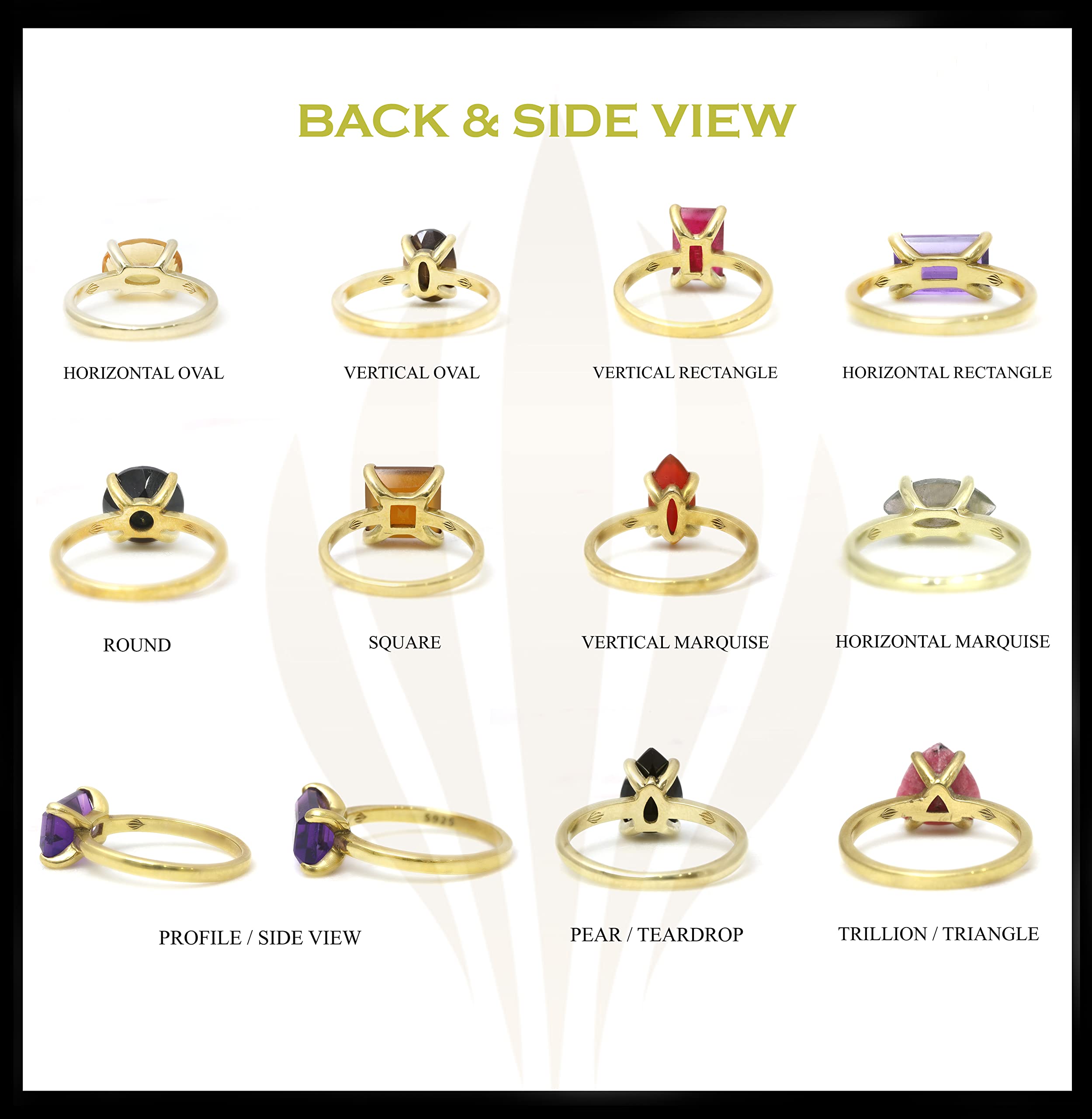 14K Gold Topaz Ring - November Birthstone Jewelry for Women | Gift & Everyday Wear