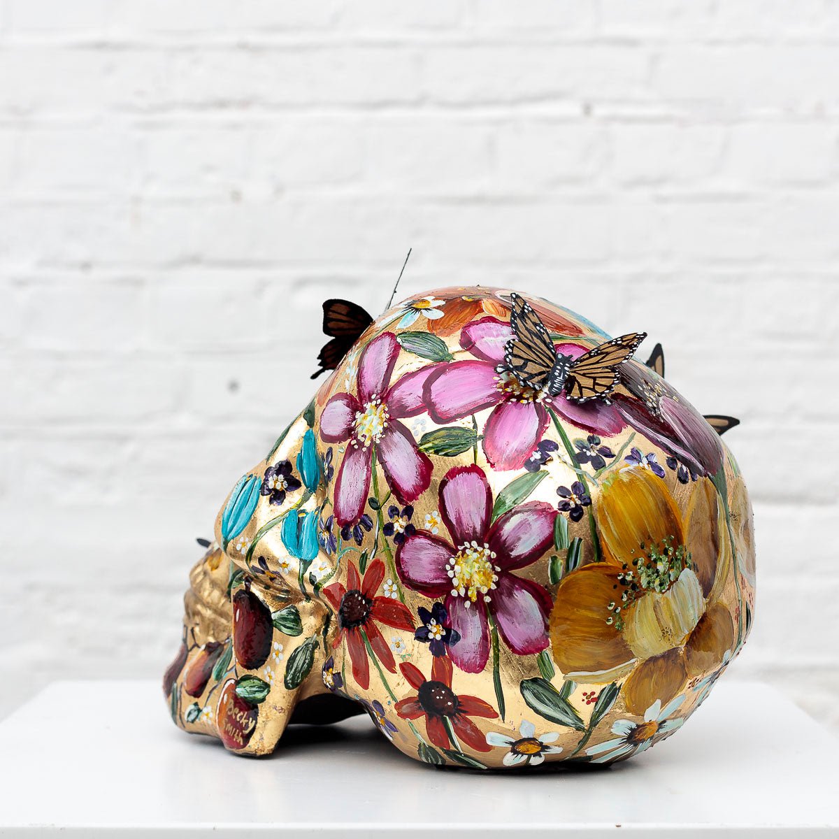 Golden Mind Original Sculpture - Handcrafted Art Piece for Home & Office Decor | Perfect Gift for Art Lovers & Collectors