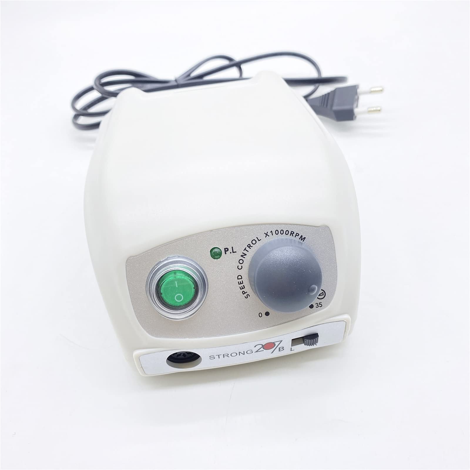 65W High-Speed Nail Drill Machine - 35000 RPM Professional Manicure Tool with Control Box & Nail File Set for Salon & Home Use - Perfect for Nail Art, Acrylics, and Gel Extensions