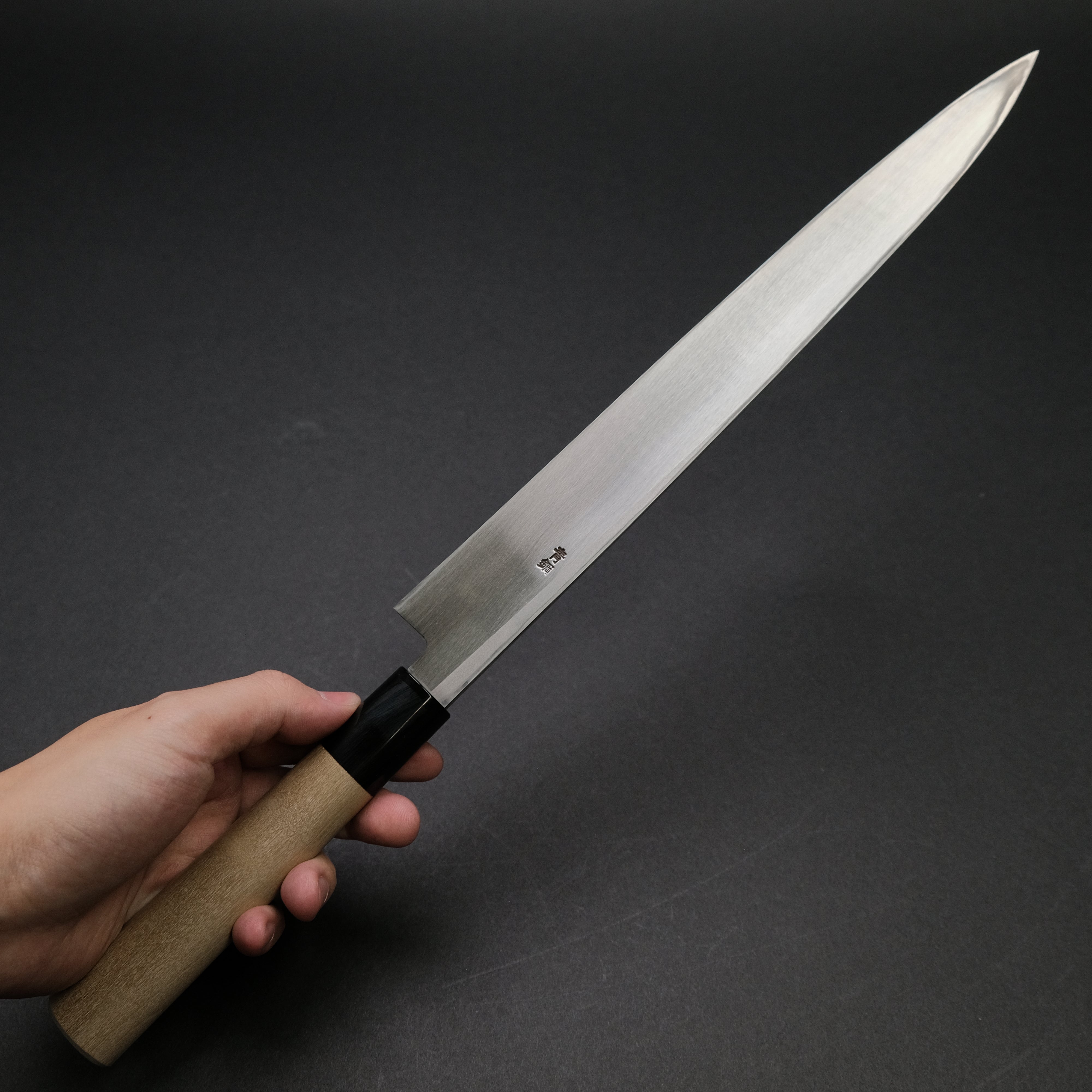 Hitohira Gorobei Blue #2 Yanagiba 300mm Japanese Sushi Knife - Premium Ho Wood Handle for Professional Chefs & Sushi Masters - Perfect for Slicing Raw Fish, Sashimi & Precision Cutting