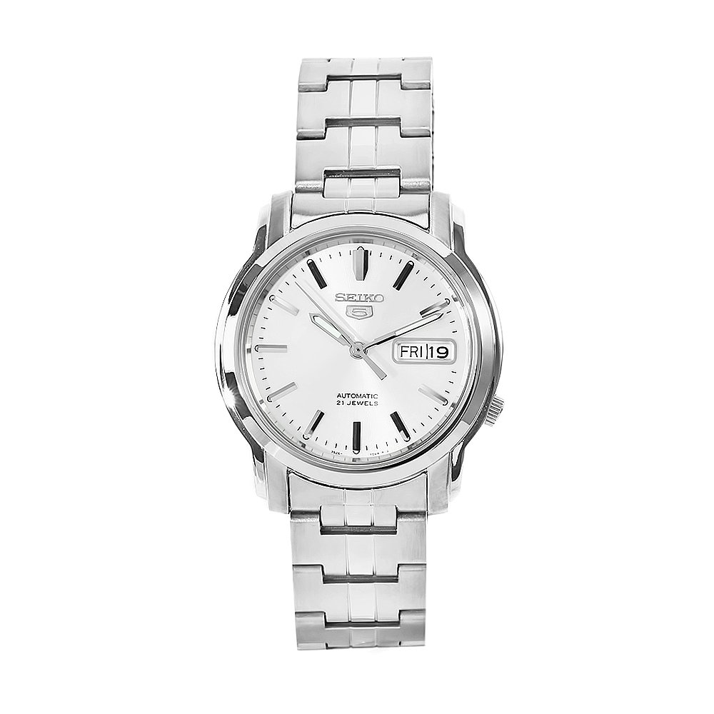 Seiko SNKK65K1 Men's Automatic Stainless Steel Watch - Classic Analog Design for Business, Casual & Formal Wear