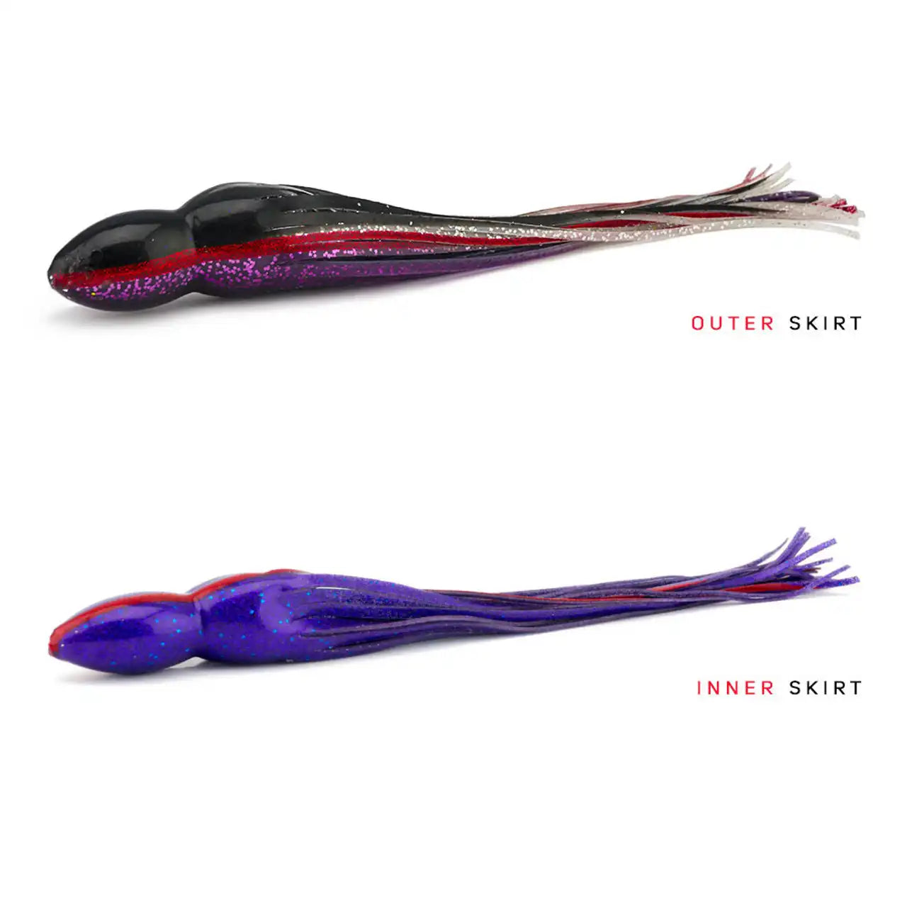 Zacatak Thunderstruck Trolling Lures for Saltwater Fishing - Premium Deep Sea Fishing Lures for Salmon, Tuna, and Marlin - Ideal for Offshore and Deep Water Trolling
