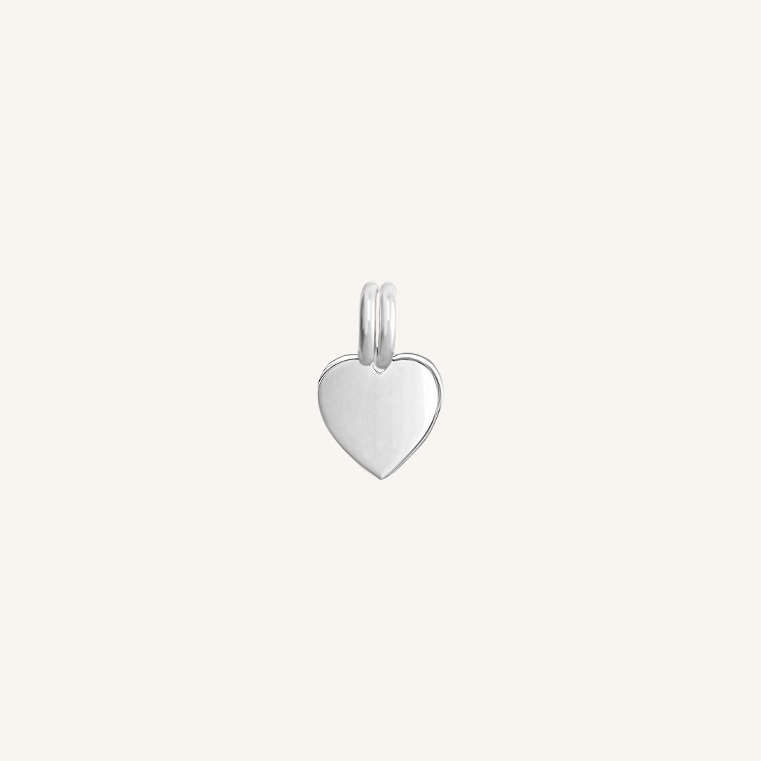 Mini Behold Heart Charm Necklace - Dainty Gold Heart Pendant for Women - Perfect for Valentine's Day Gifts, Anniversary & Everyday Jewelry