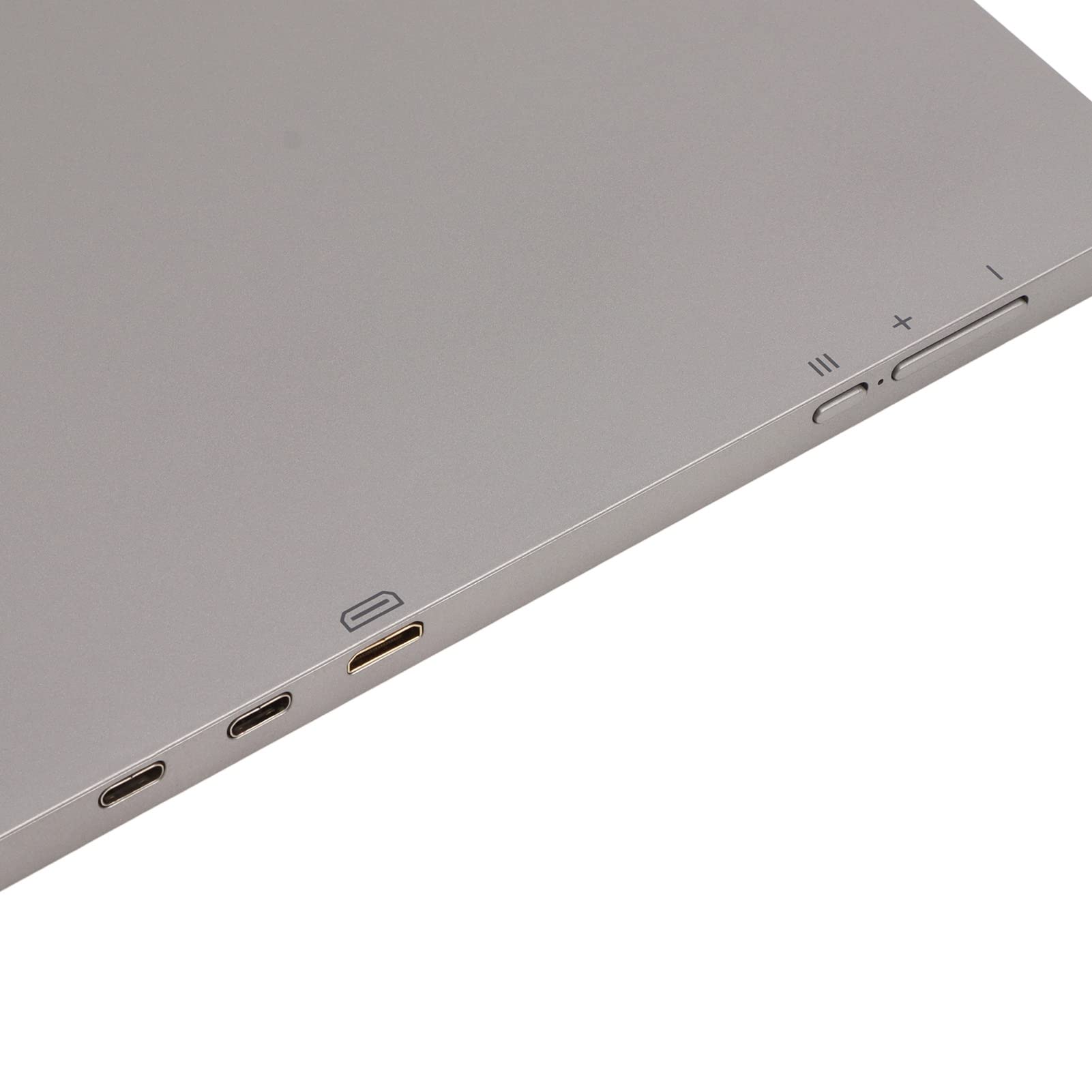 14in Triple Portable Monitor - HDR Laptop Extender with Retractable Stand | 1080P IPS Dual Screen Display for Switch, Chrome, Windows & Linux (Space Grey) | Perfect for Gaming, Coding & Multi-Tasking Workspaces