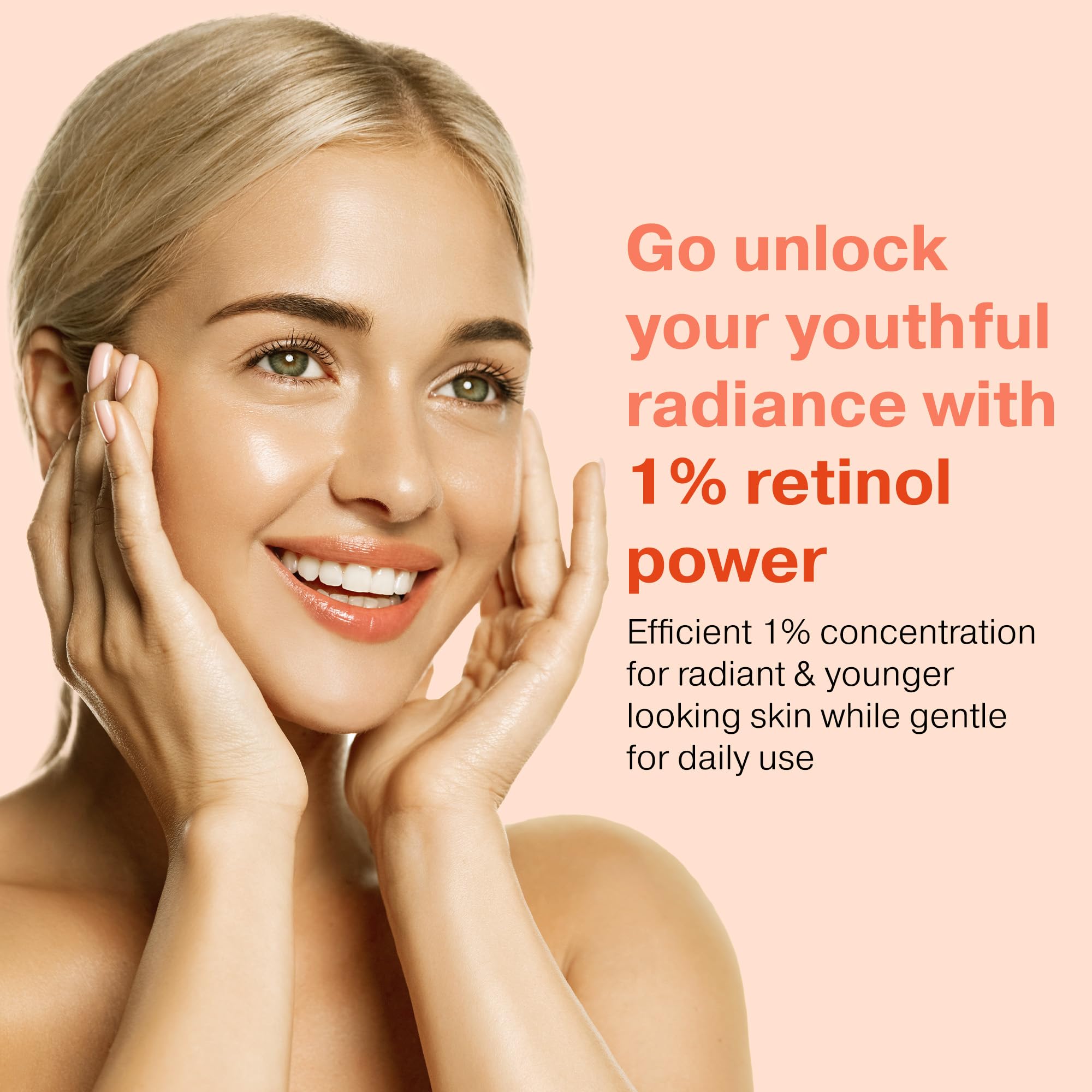 Best Hyaluronic Acid Serum & Retinol Serum for Face – Anti-Aging, Hydrating & Brightening Skincare – Day & Night Use for Glowing Skin