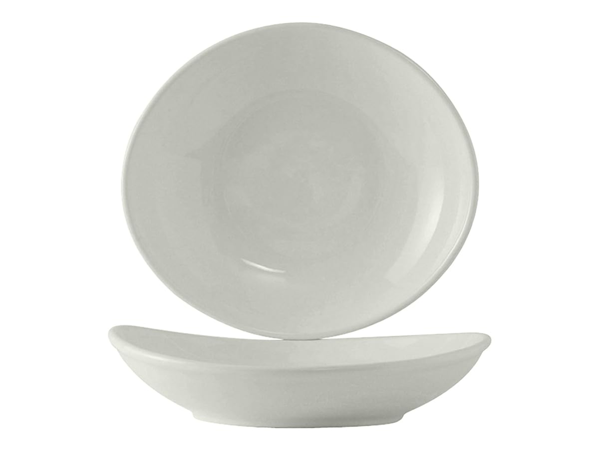 Tuxton China BWB-280J 30 oz White Ceramic Bowl - 10-1/8