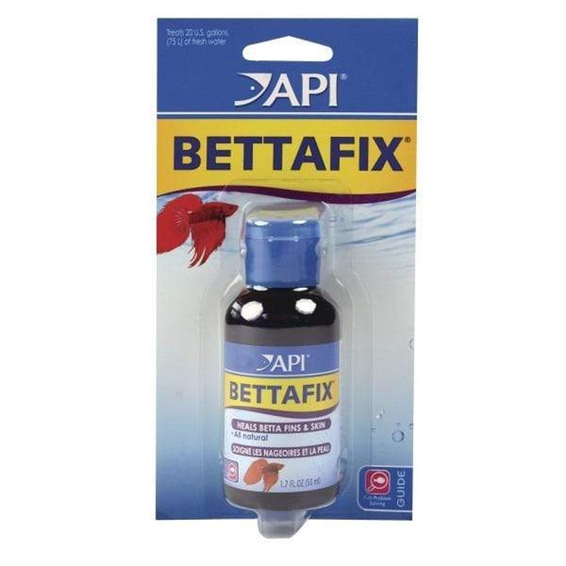 API BettaFix Remedy 50ml - Natural Fish Medication for Betta Fish Fungus & Bacterial Infections | Perfect for Aquarium & Fish Tank Treatment