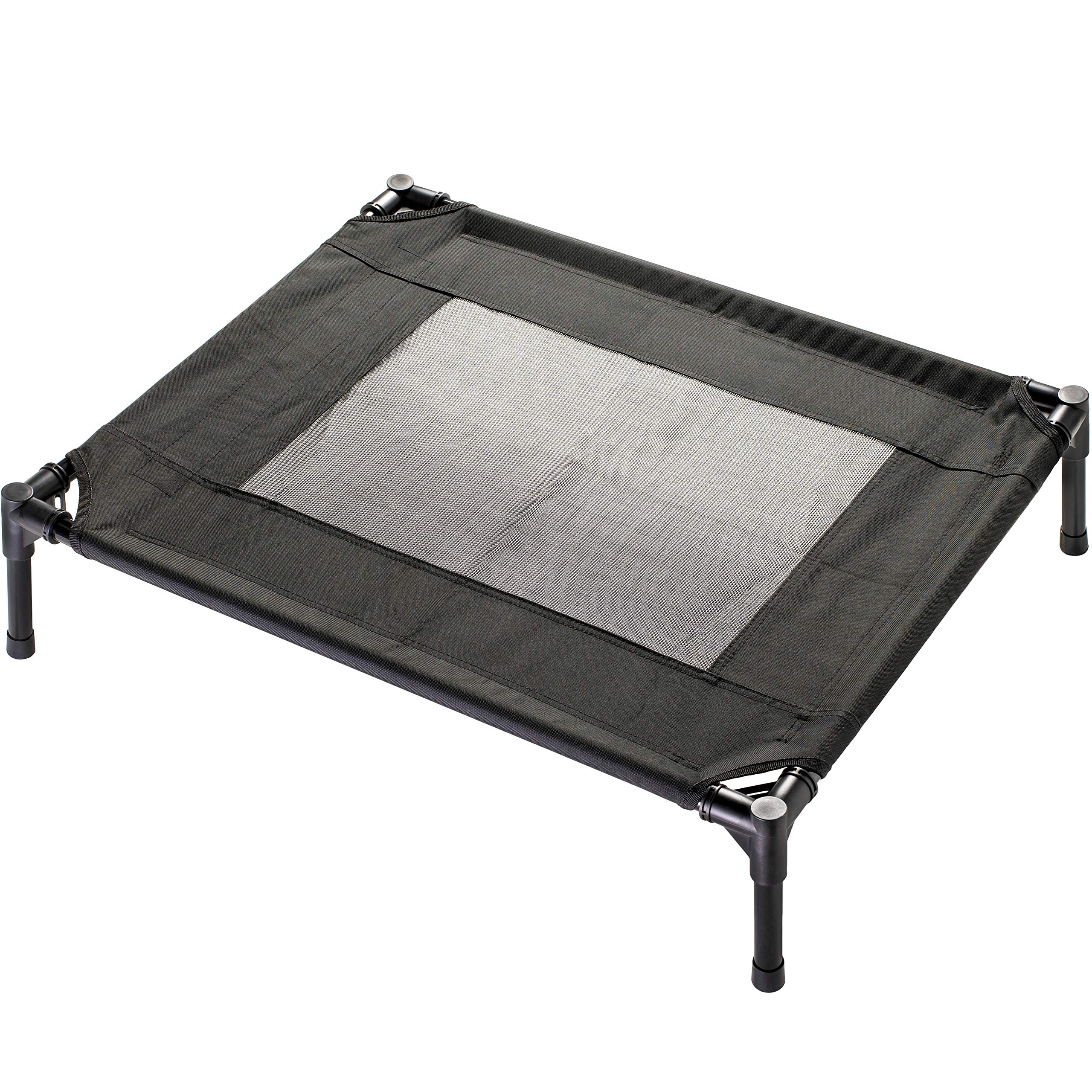 Premium Elevated Dog Bed for Travel - Portable & Breathable Mesh Pet Cot - Perfect for Camping, Hiking, and Outdoor Adventures with Your Dog