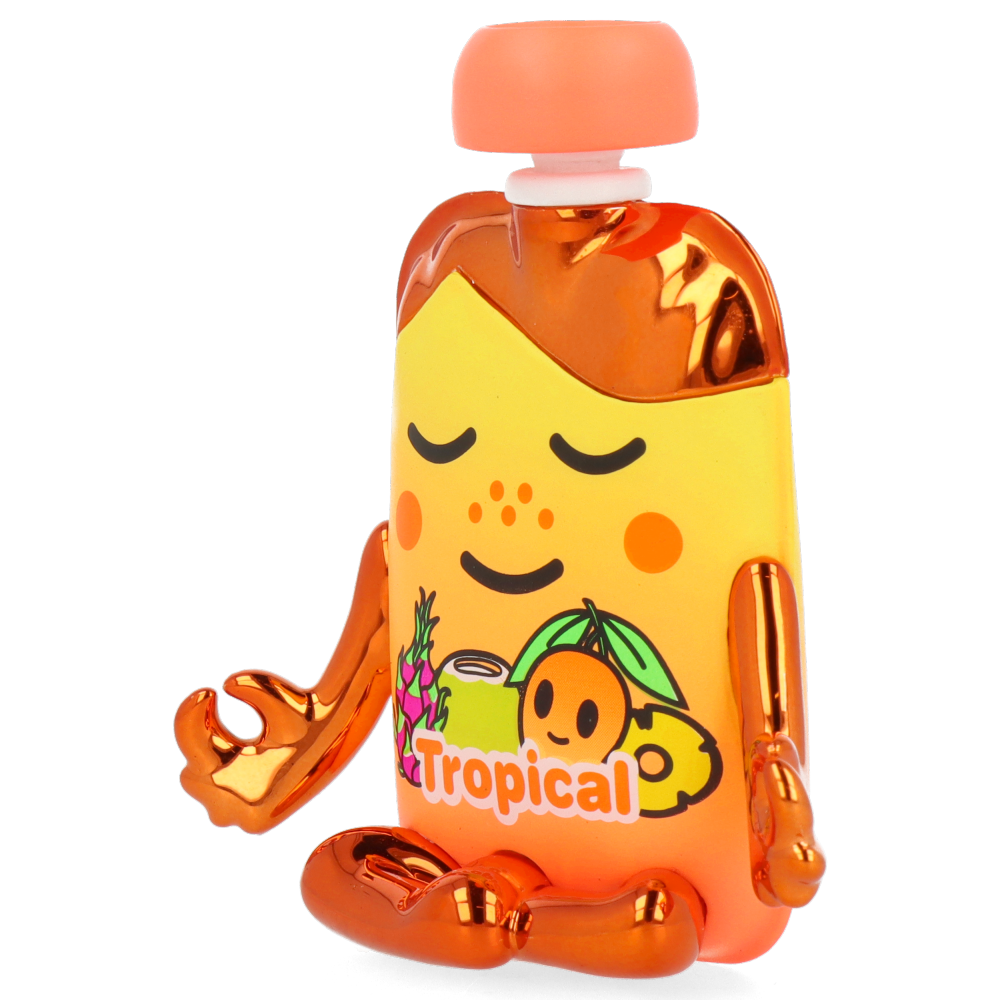 Healthy Besties Tropical Kawaii Water Bottle - Limited Edition Cute Insulated Tumbler for School, Gym & Travel