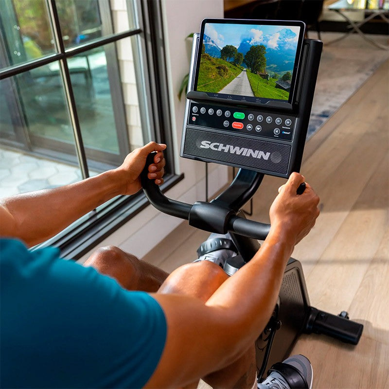 Schwinn 590R Recumbent Exercise Bike for Home Gym - Low Impact Cardio Workout Machine for Seniors & Physical Therapy - Perfect for Small Spaces & Indoor Cycling Training