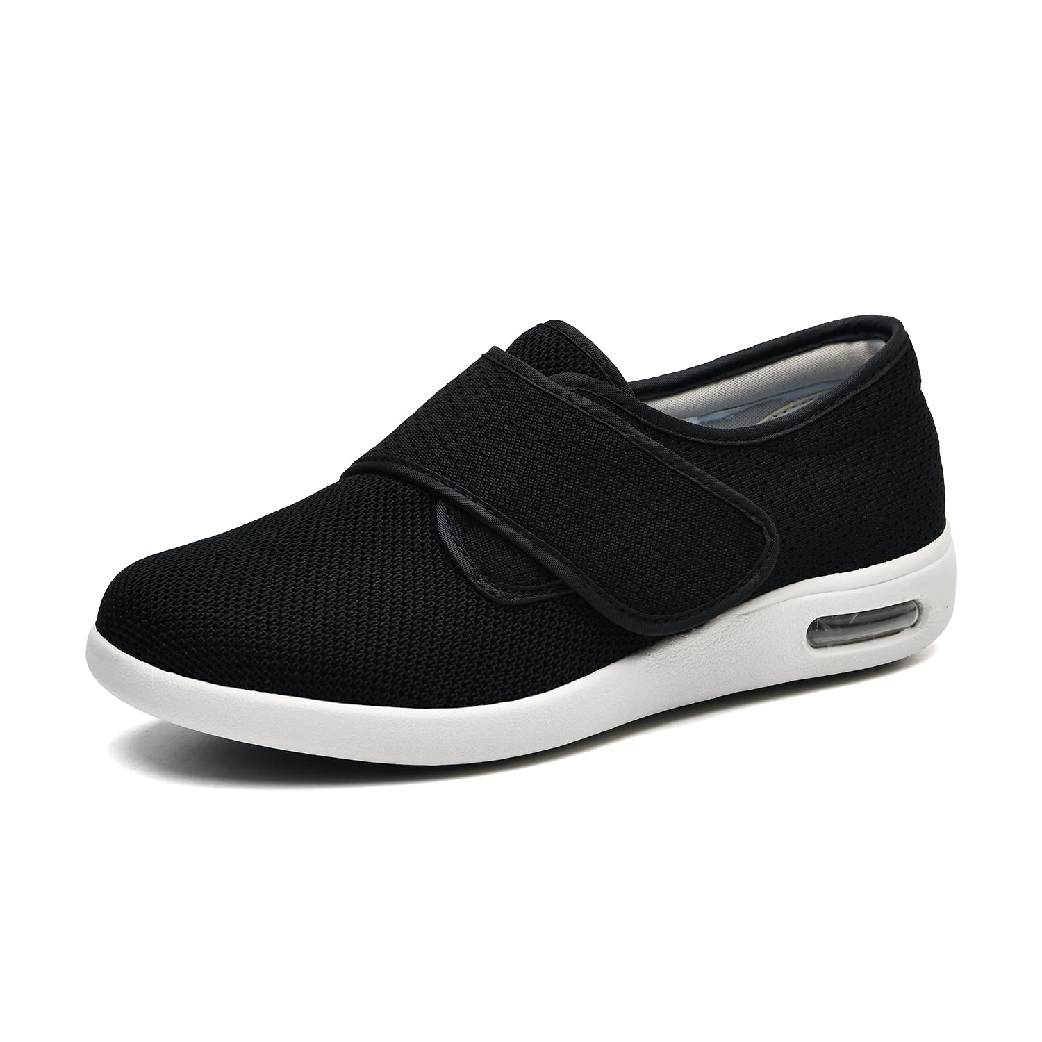 **Women's Diabetic Shoes with Adjustable Closure – Non-Slip Wide Width Walking Shoes for Elderly, Lightweight & Breathable Mesh Sneakers – Ideal for Edema, Plantar Fasciitis, Bunions, Arthritis & Swollen Feet – Perfect for Daily Walking, Nursing & Comfortable All-Day Wear**