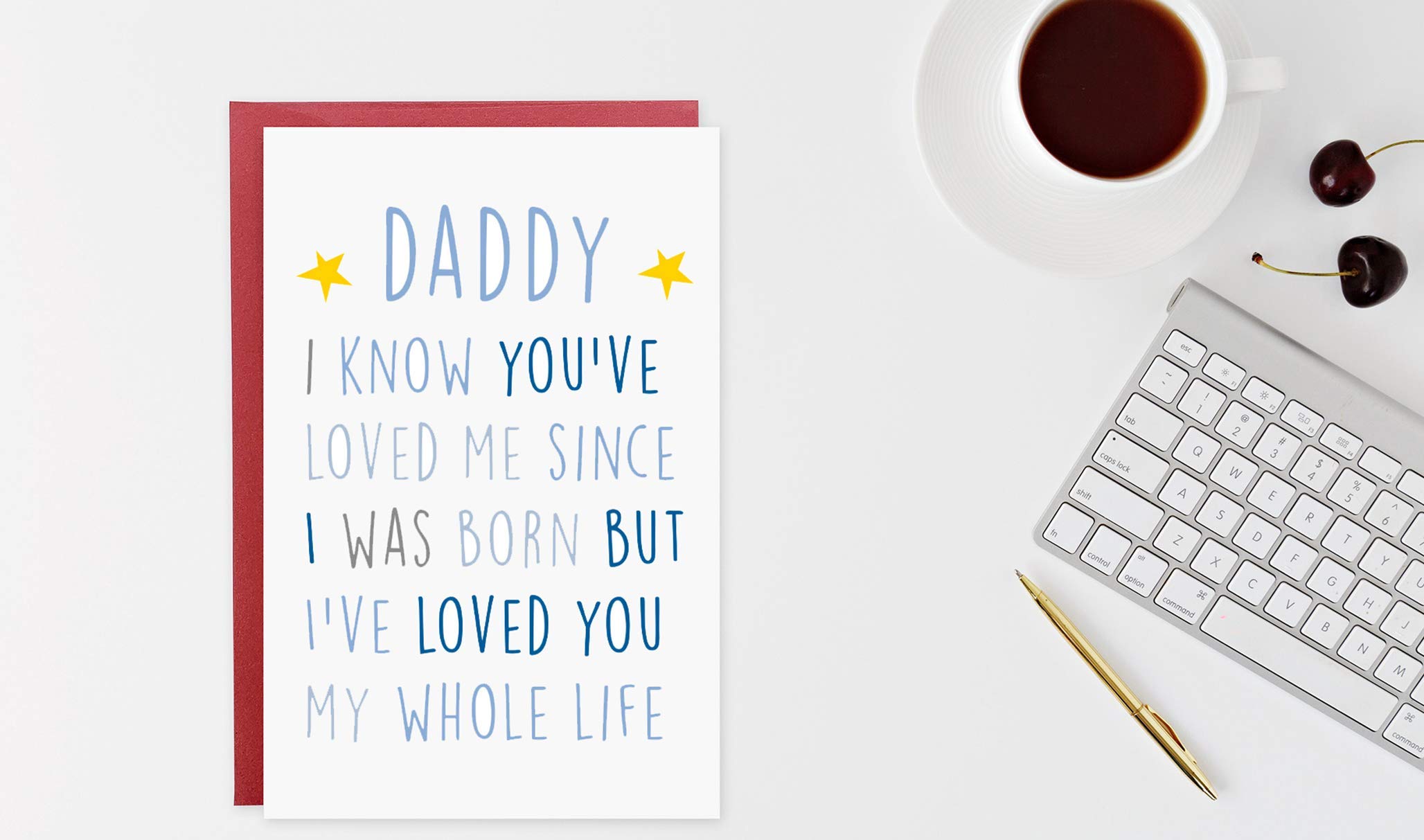 Gonzey Birthday Card for Dad - Funny Father's Day Card, Cute New Dad Greeting Card - Perfect for Birthday, Father's Day & Special Occasions