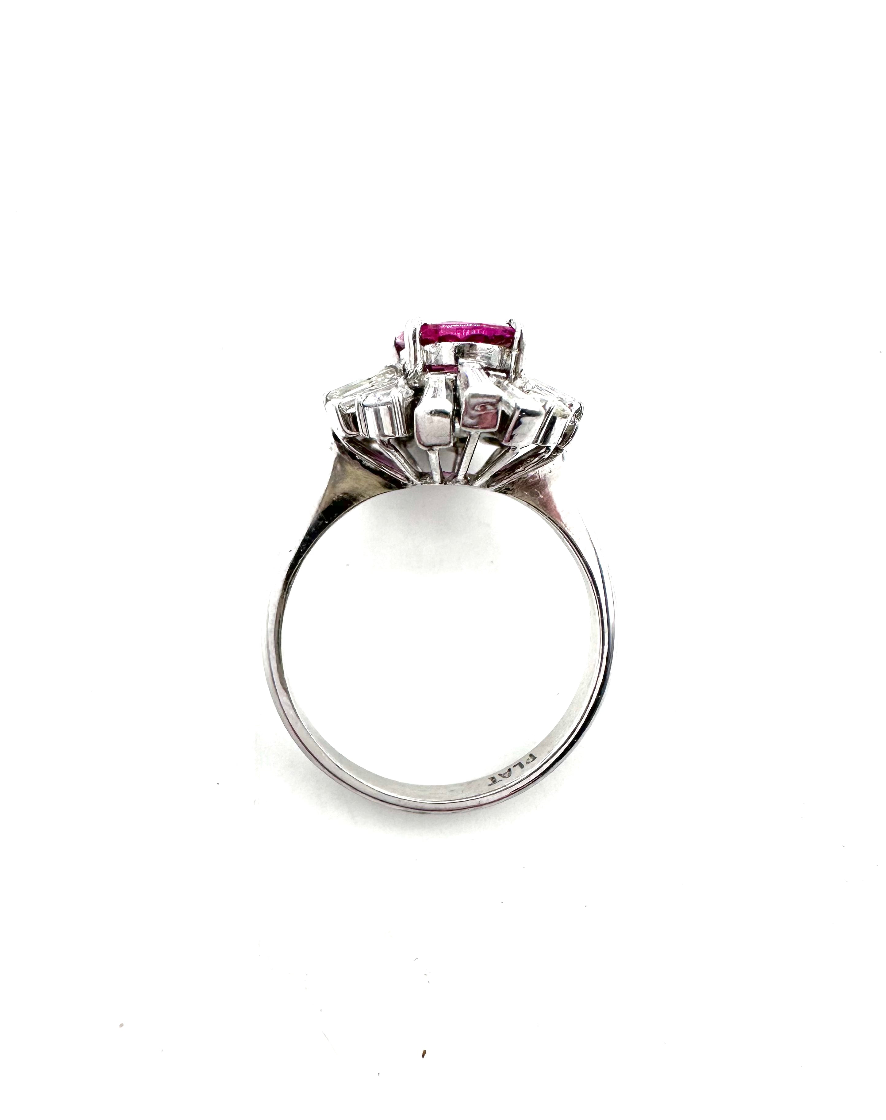 Exquisite Pink Sapphire & Diamond Ring for Women | Elegant 14K Gold Engagement & Wedding Band | Perfect for Proposals, Anniversaries & Special Occasions