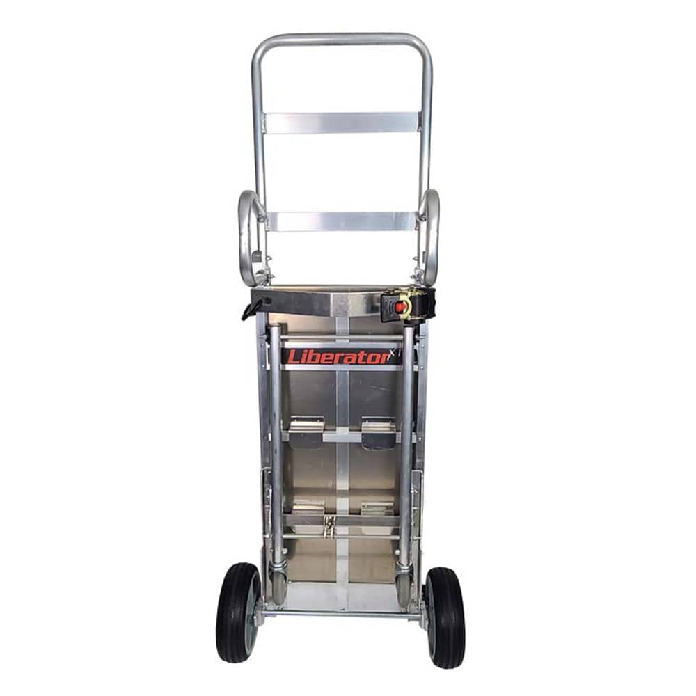 B&P Liberator XT Extra Wide Hand Truck with 4th Wheel Attachment & Snap-On Deck - Heavy Duty Moving Dolly for Warehouse, Retail, and Home Use