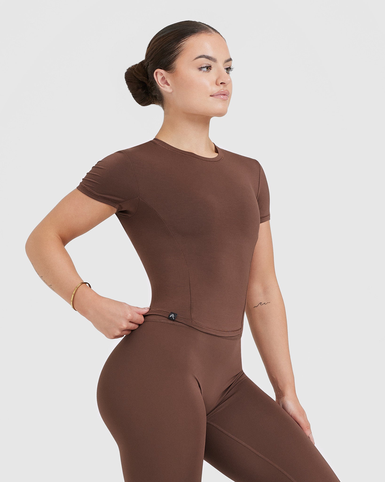 Mellow™ Soft Mid Short Sleeve T-Shirt for Men | Comfortable Casual Cotton Tee | Chestnut Brown | Perfect for Everyday Wear, Weekend Outings & Relaxing at Home