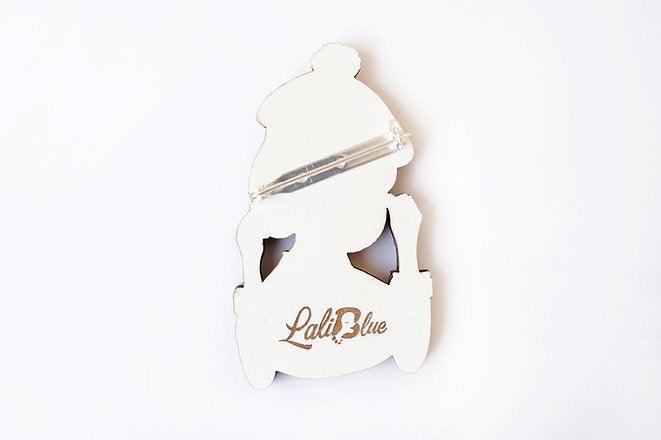 Laliblue Elegant Autumn Leaf Brooch for Women - Perfect for Fall Outfits, Dresses, and Jackets