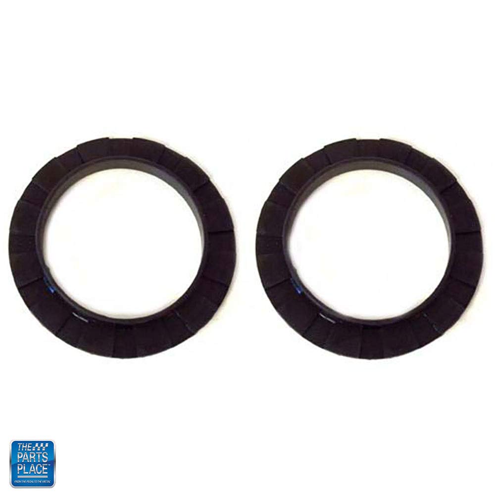 Upper Front Spring Insulators - Pair for Smooth Ride & Noise Reduction | Heavy Duty Suspension Parts for Trucks, SUVs & Off-Road Vehicles | Perfect for Rough Terrains & Daily Commuting