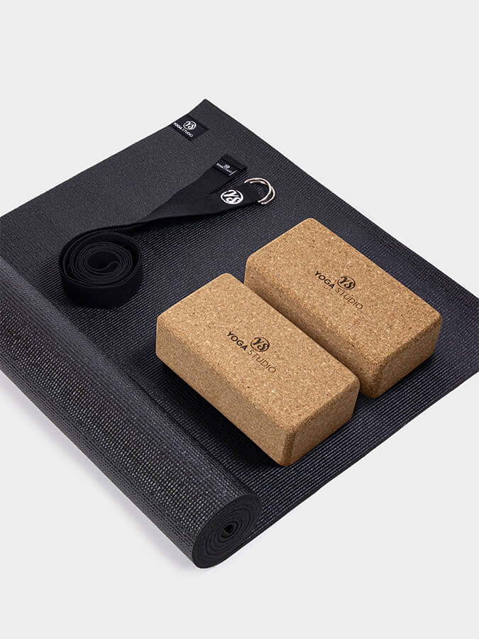 Eco-Friendly Cork Yoga Mat Set with Non-Slip Surface - Oeko-Tex Certified for Home & Studio Practice - Perfect for Beginners & Professionals