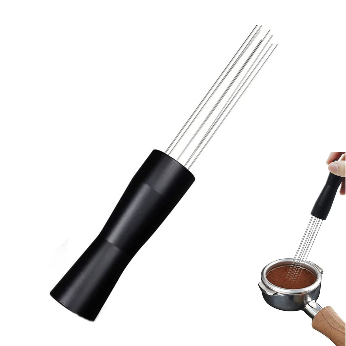 Premium Espresso Coffee Stirrer Needle - WDT Tool for Even Coffee Grounds Distribution | Perfect for Baristas & Home Brewing | Use with Espresso Machines & Manual Coffee Makers