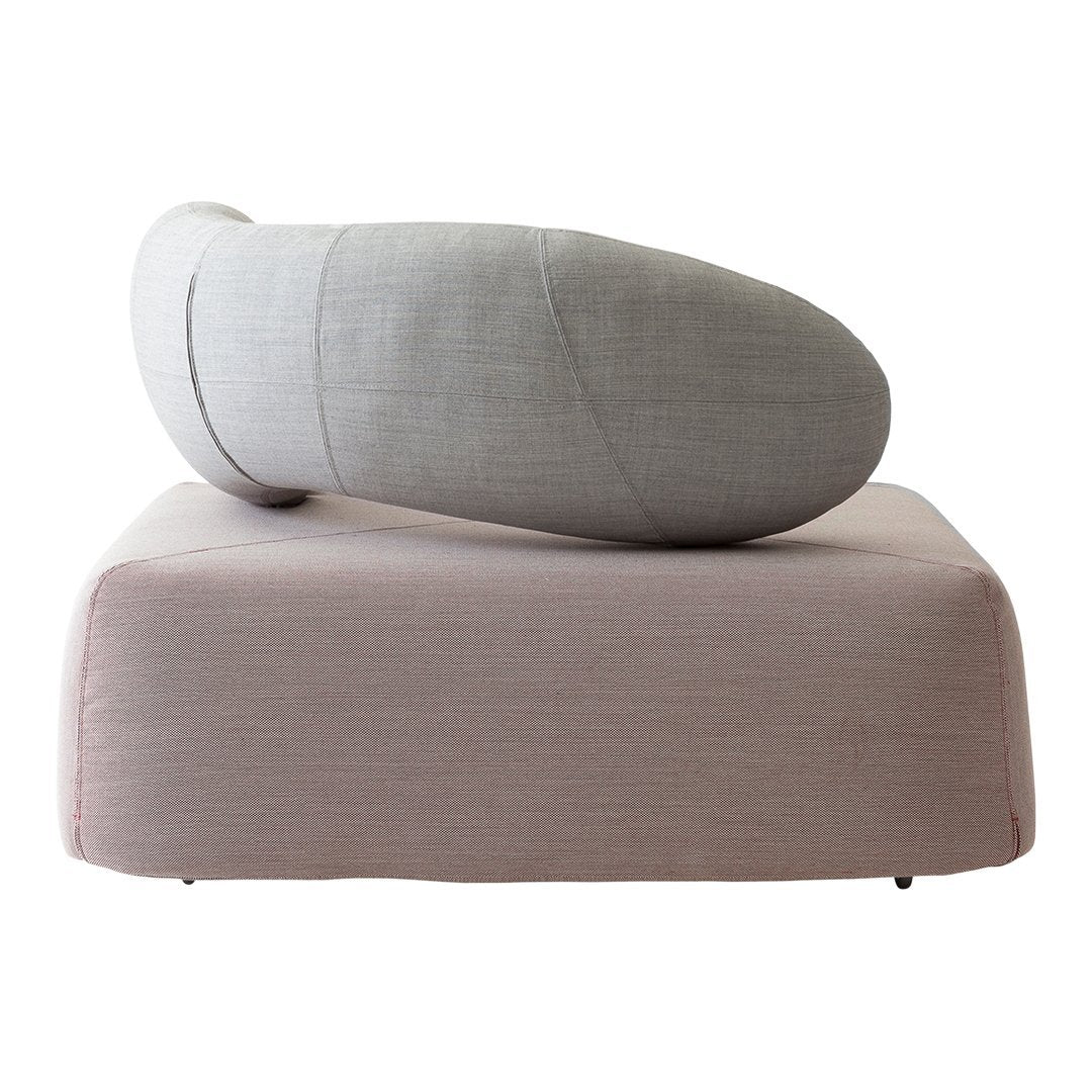 Konno Chat Chair - Modern Lounge Chairs with Softline Fabric for Living Room, Bedroom & Office - Comfortable Seating for Relaxing, Reading or Socializing