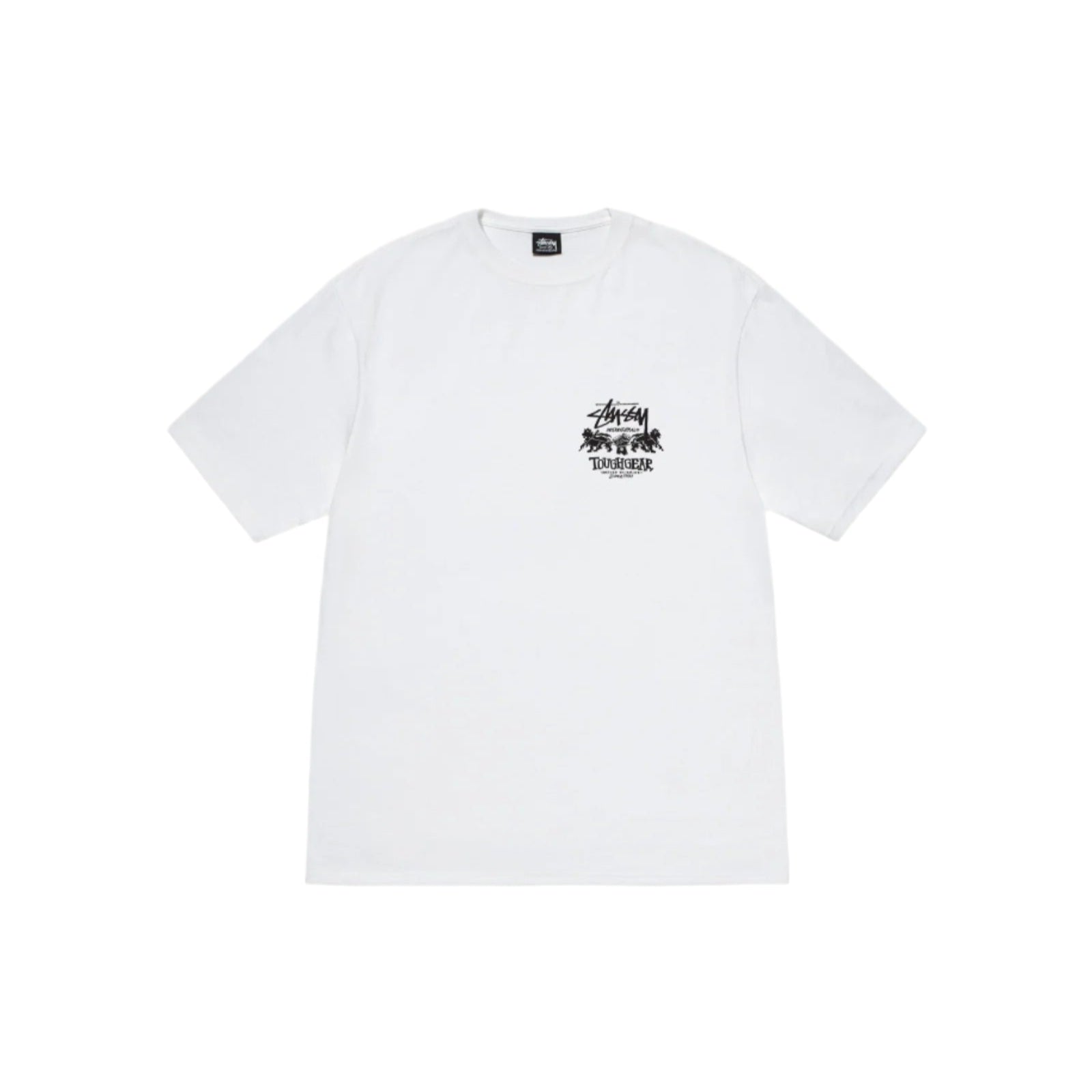 Stussy Tough Gear International Tee - Premium Cotton Streetwear T-Shirt for Men | Casual Wear, Skate Style & Urban Fashion