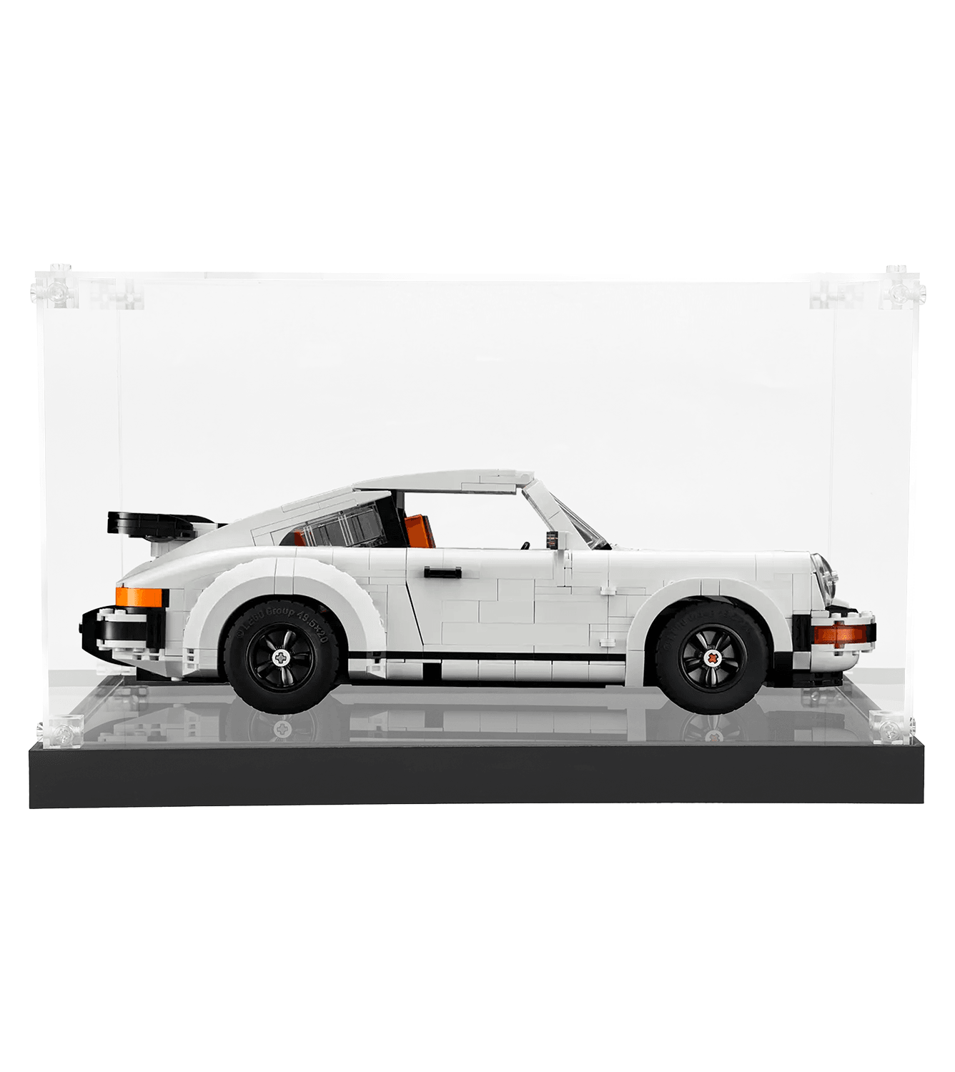 Lego Creator Porsche 911 10295 Display Case - Premium Acrylic Showcase for Lego Model Car Collection - Perfect for Home Decor, Office Display & Gift Giving