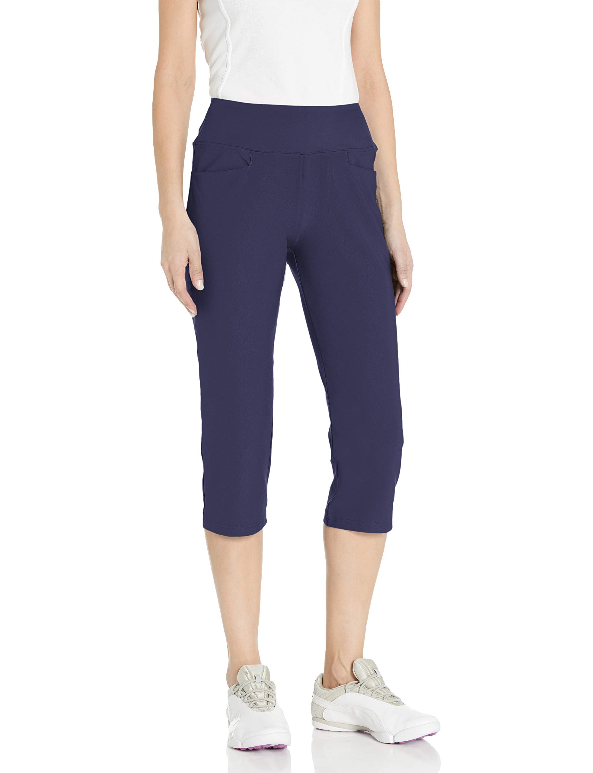 PUMA Golf 2020 Women's Pwrshape Capri Pants - Stretch Fit, Moisture Wicking Golf Apparel for Women - Perfect for Golfing, Practice & Casual Wear
