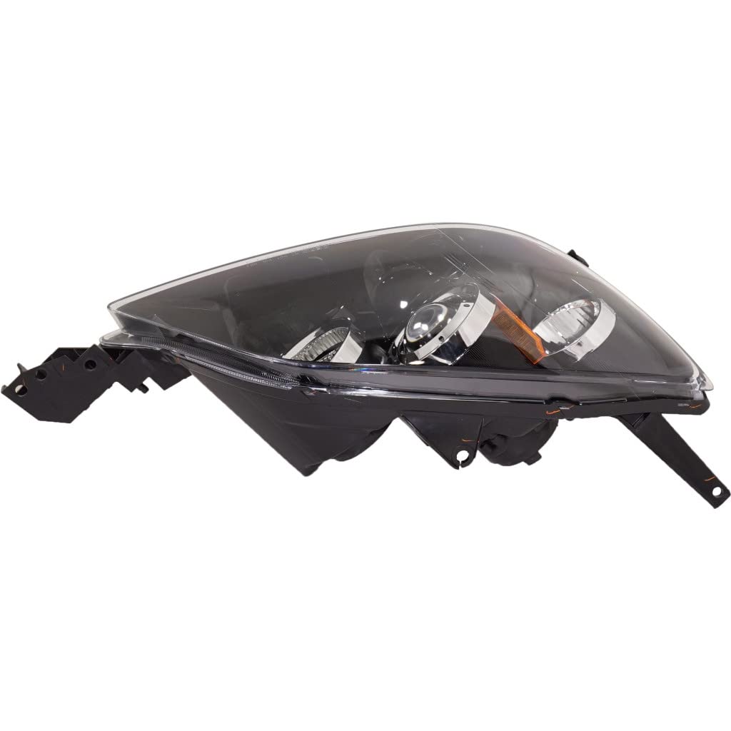 2004-2009 Mazda 3 Hatchback Passenger Side Headlight Assembly - Replacement for MA2519107/MA2519107C | OEM# 615343176857, BN8F510K0E | Perfect for Night Driving & Road Safety