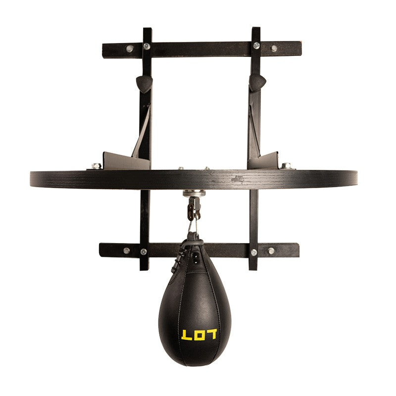 Adjustable Speedball Platform with Powerlock Speedball - Heavy Duty Boxing Training Equipment for Home Gym & Martial Arts Practice