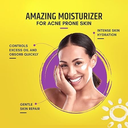 Best Moisturizing Cream Gel for Acne Prone & Oily Skin - Hydrating Face Moisturizer for Dry Skin Care - 50g - Perfect for Daily Skincare Routine & Nighttime Hydration
