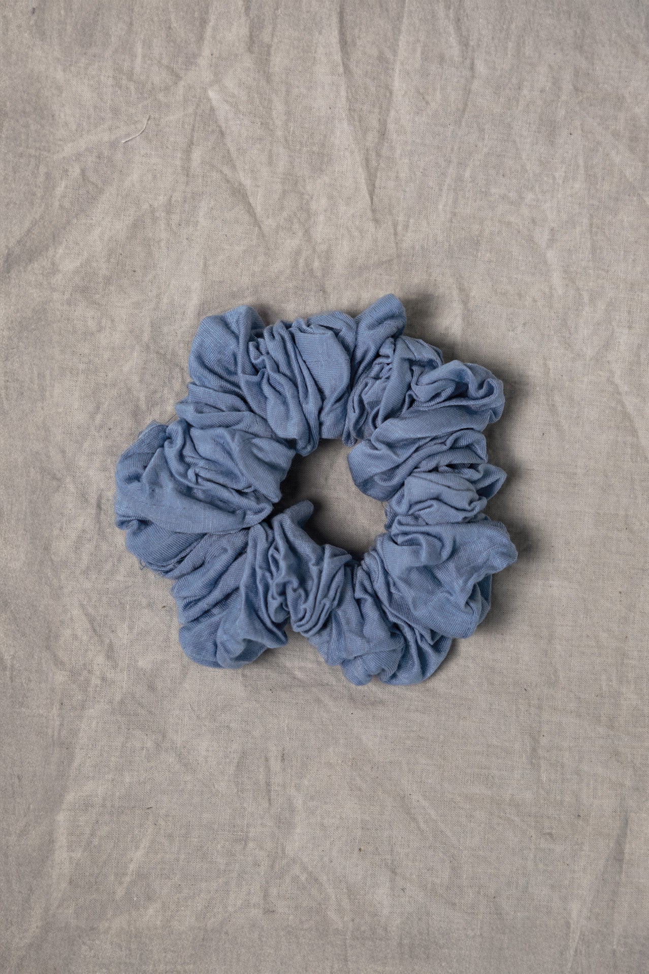 100% Upcycled Jersey Lite Scrunchie Hair Ties - Soft & Stretchy Eco-Friendly Hair Accessories for Women & Girls - Perfect for Workouts, Yoga, and Everyday Use