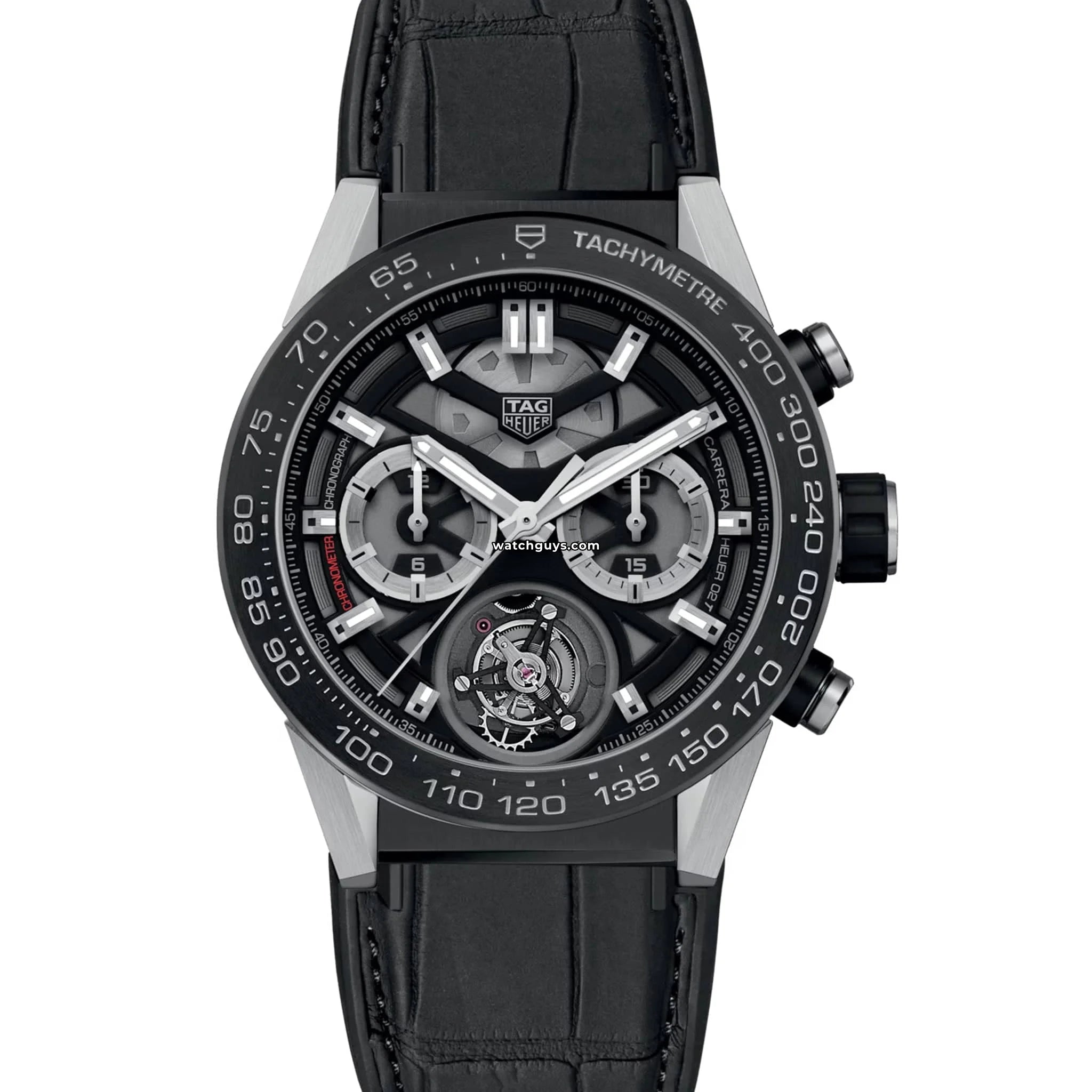 Tag Heuer Carrera Tourbillon CAR5A8Y Luxury Men's Watch - Swiss Automatic Chronograph Timepiece for Business, Gifting & Special Occasions