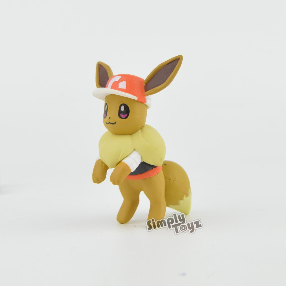 Pokemon Let's Go Eevee Adventure Mascot Takara Tomy Mini Figure - Cute Collectible Toy for Kids & Fans, Perfect for Display, Gifts and Game Themed Decor