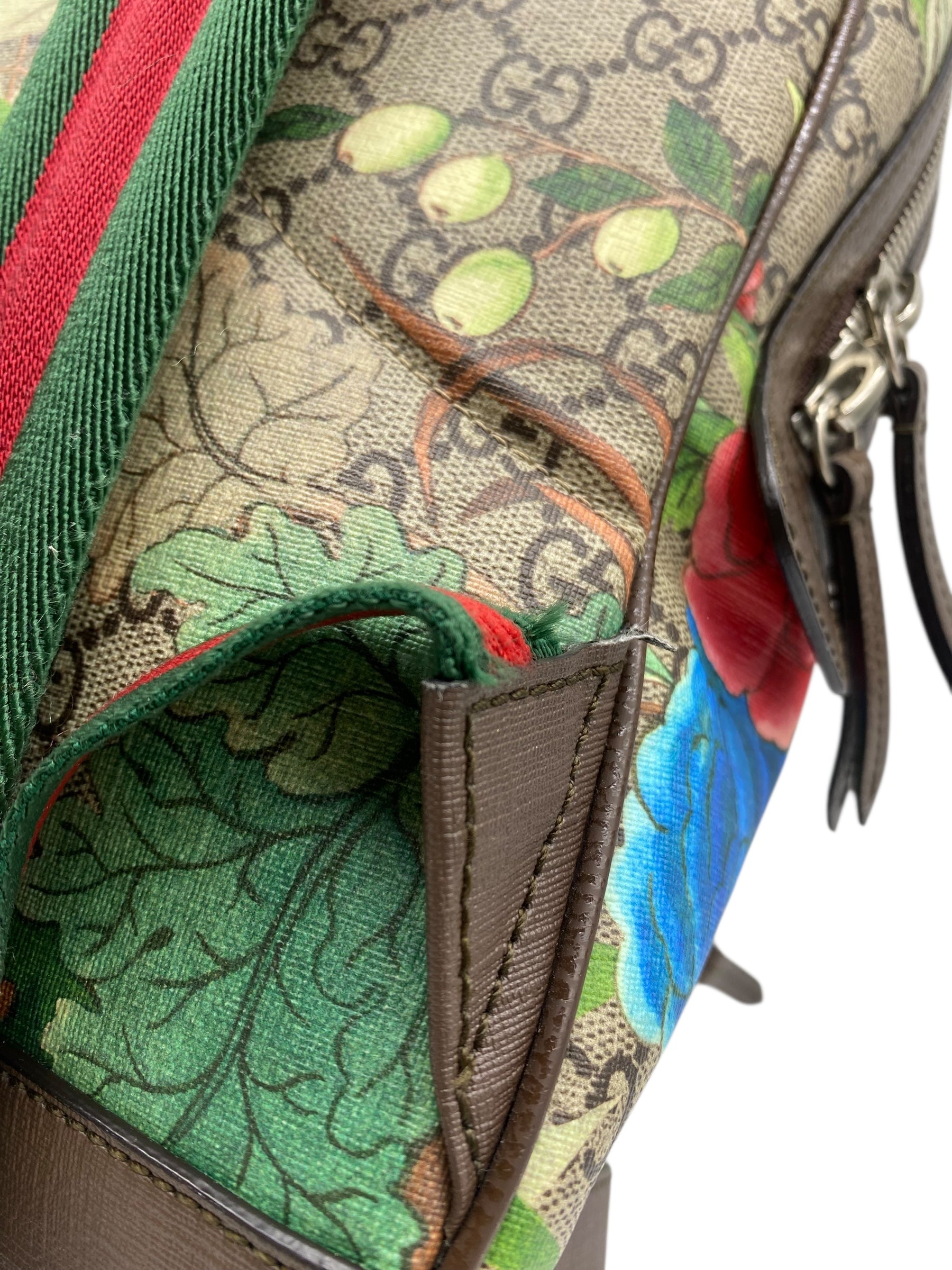 Gucci Tian GG Supreme Backpack for Women & Men - Luxury Designer Backpack for Travel, Work & School - Stylish Durable Shoulder Bag with GG Monogram Pattern