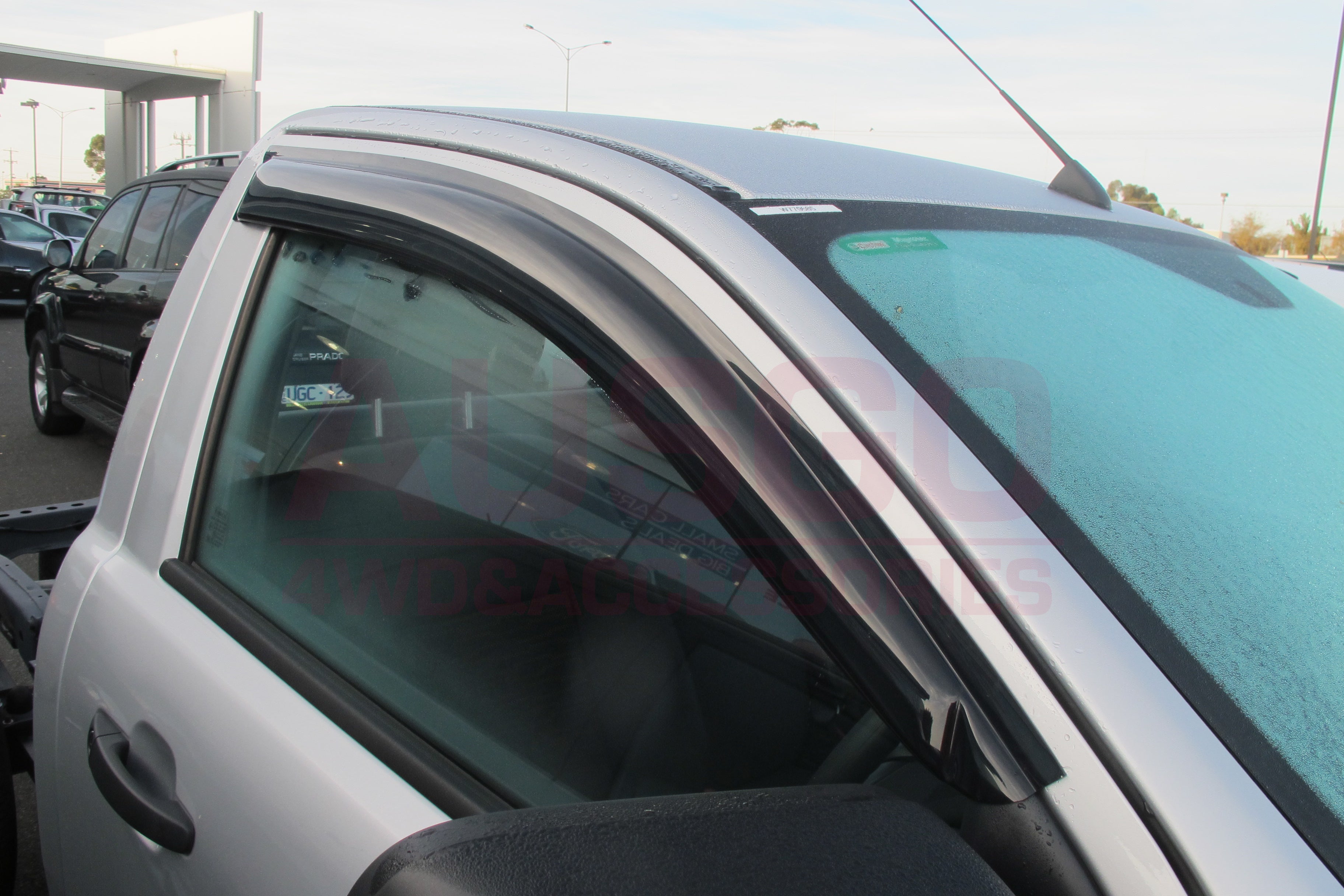 Weather Shields & Bonnet Protector for Ford Ranger Single Cab 2012-2015 | Rain & Sun Protection | Perfect for Off-Road Adventures & Daily Commuting