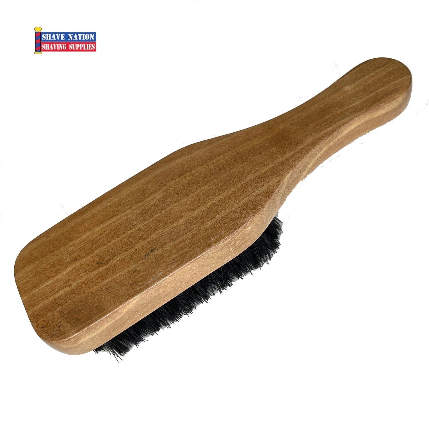 Premium Boar Bristle Beard Brush for Men - Soft & Durable Grooming Tool for Styling & Conditioning Facial Hair - Perfect for Daily Use at Home or Travel
