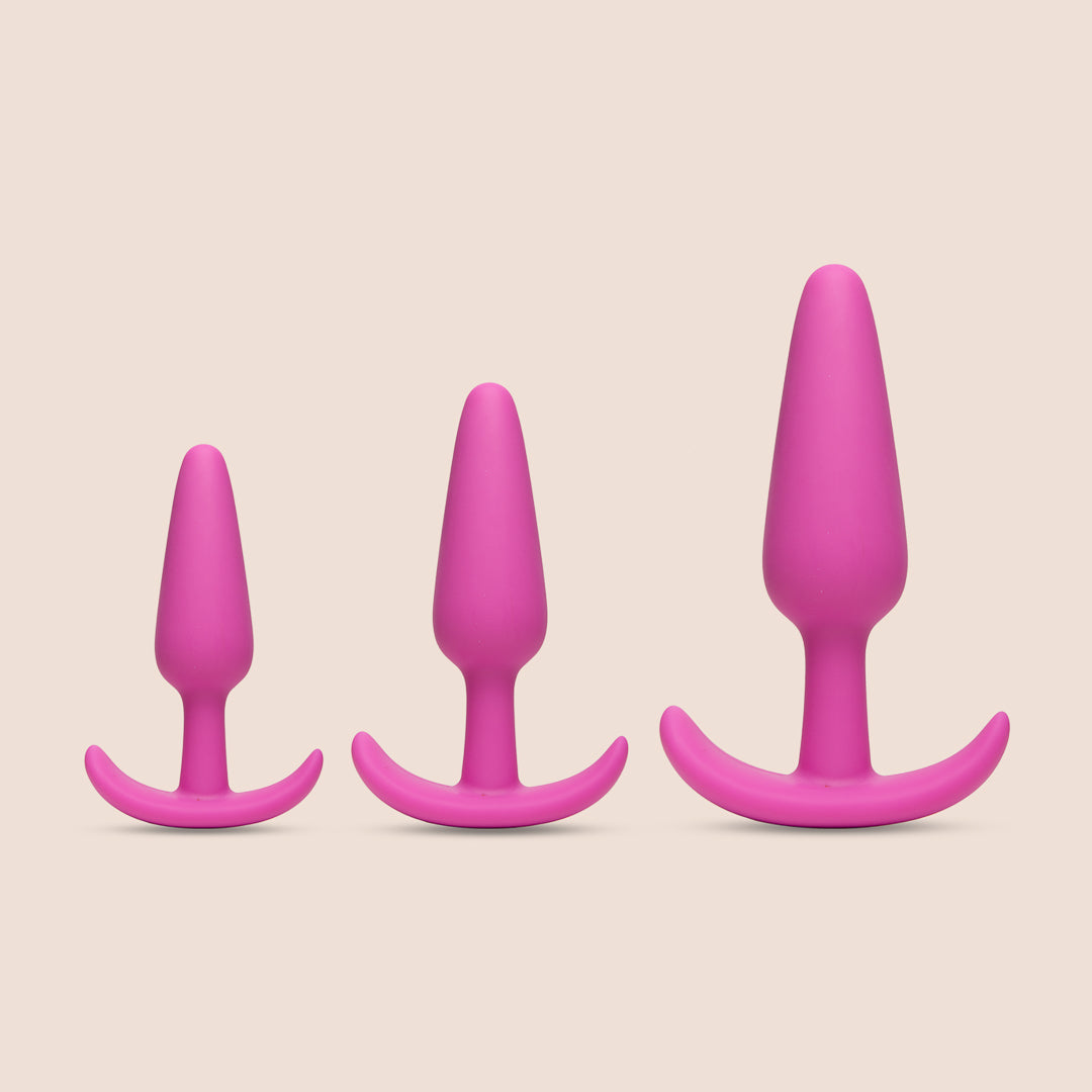Mood™ Naughty 1 Trainer Set - Anal Plug Kit for Beginners with 3 Sizes | Perfect for Anal Training, Couples Play & Solo Exploration