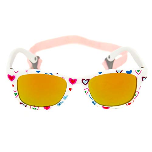 Cutie Pink Heart Frame W/ Rose Gold Mirror Lens