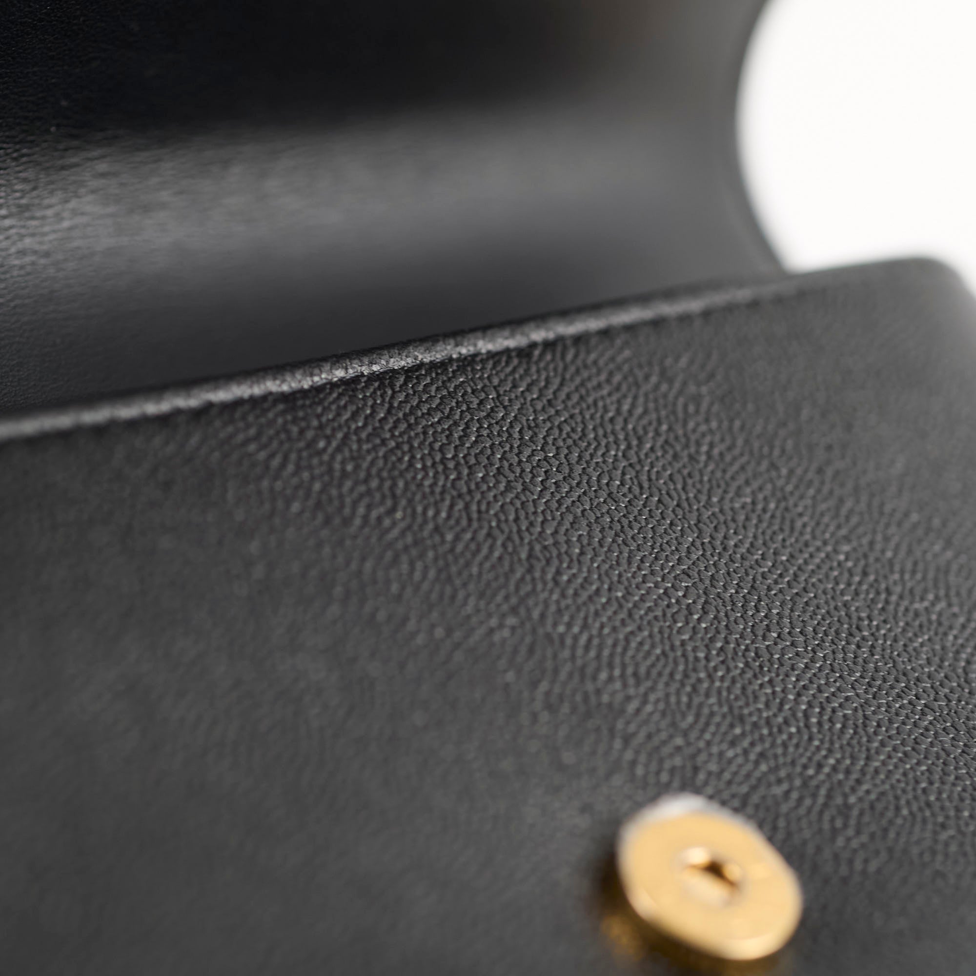 Chanel Boy Wallet On Chain WOC - Black Caviar Leather Crossbody Bag for Women | Perfect for Evening Out, Party & Daily Use