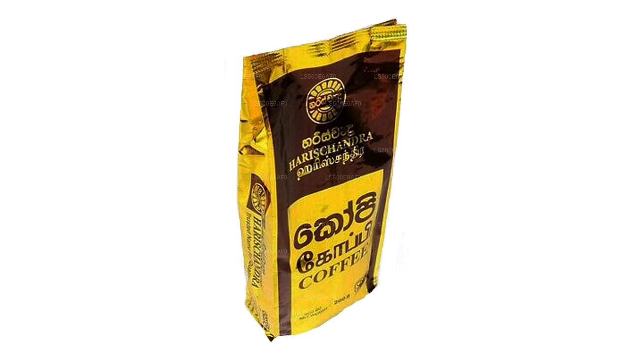 Premium Harischandra Coffee - 200g Rich Aromatic Ground Coffee for Espresso & Drip Brew | Perfect for Home, Office & Gifting