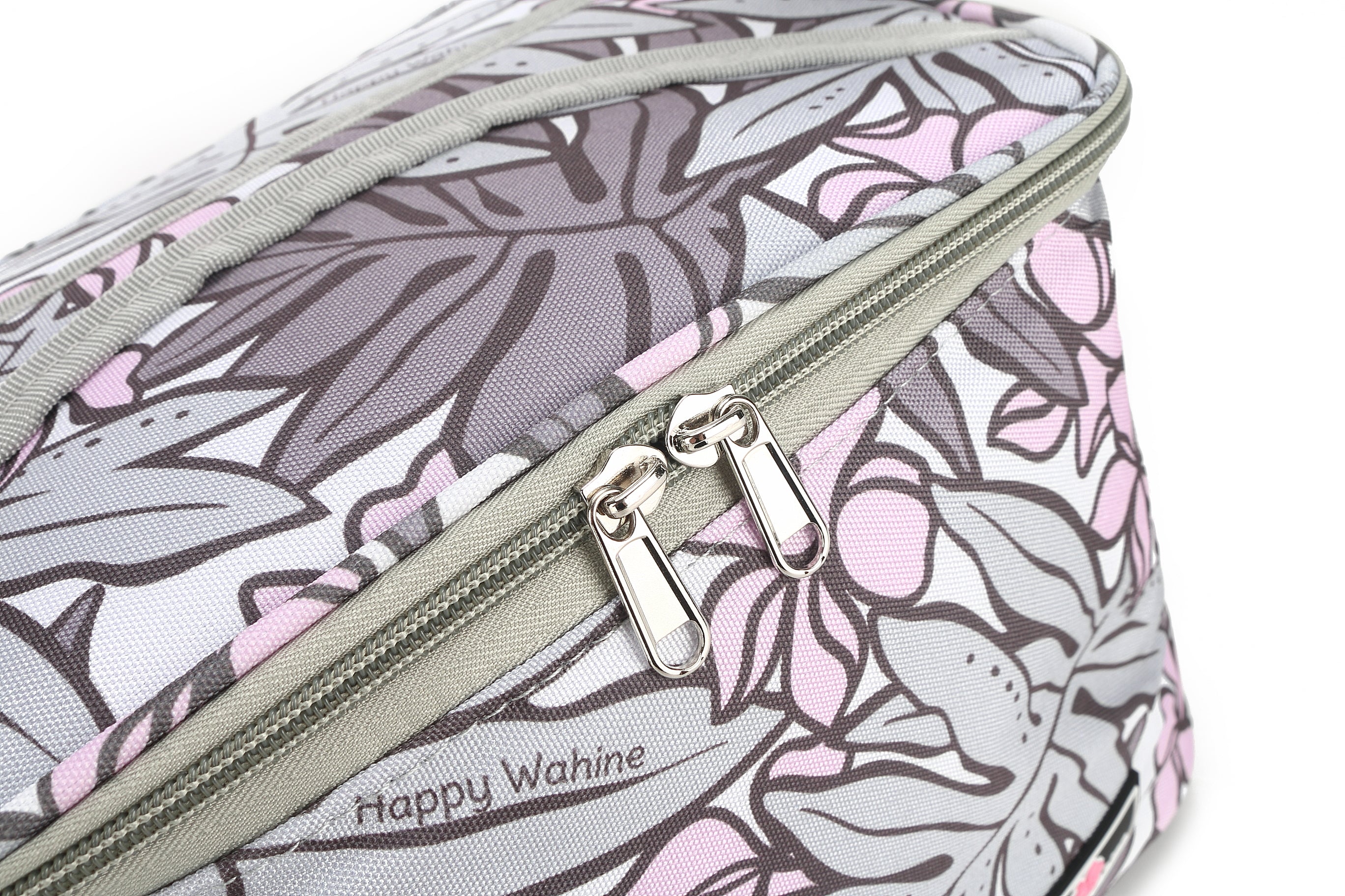 Premium Insulated Cooler Tote Bag - Medium Size, Stylish Laua'e Grey - Perfect for Beach Picnics, Camping & Outdoor Adventures