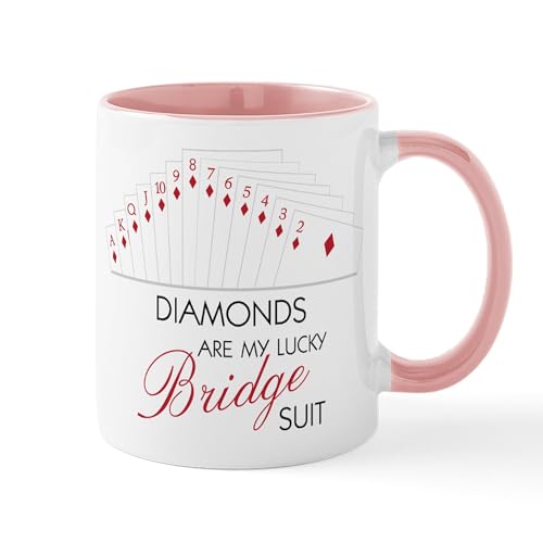 White/Pink Inside - Bridge Suit Mug