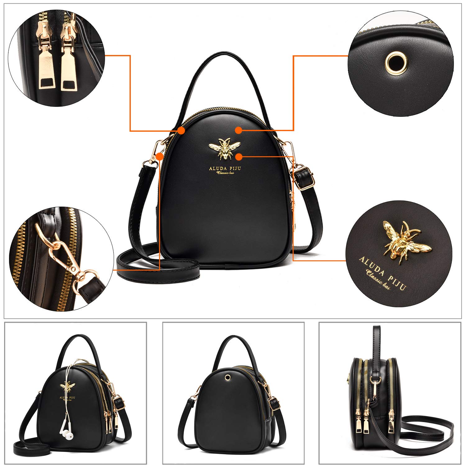 Stylish Women's Small Crossbody Bag - Fashionable Shoulder Purse & Messenger Handbag for Everyday Use, Travel, and Shopping