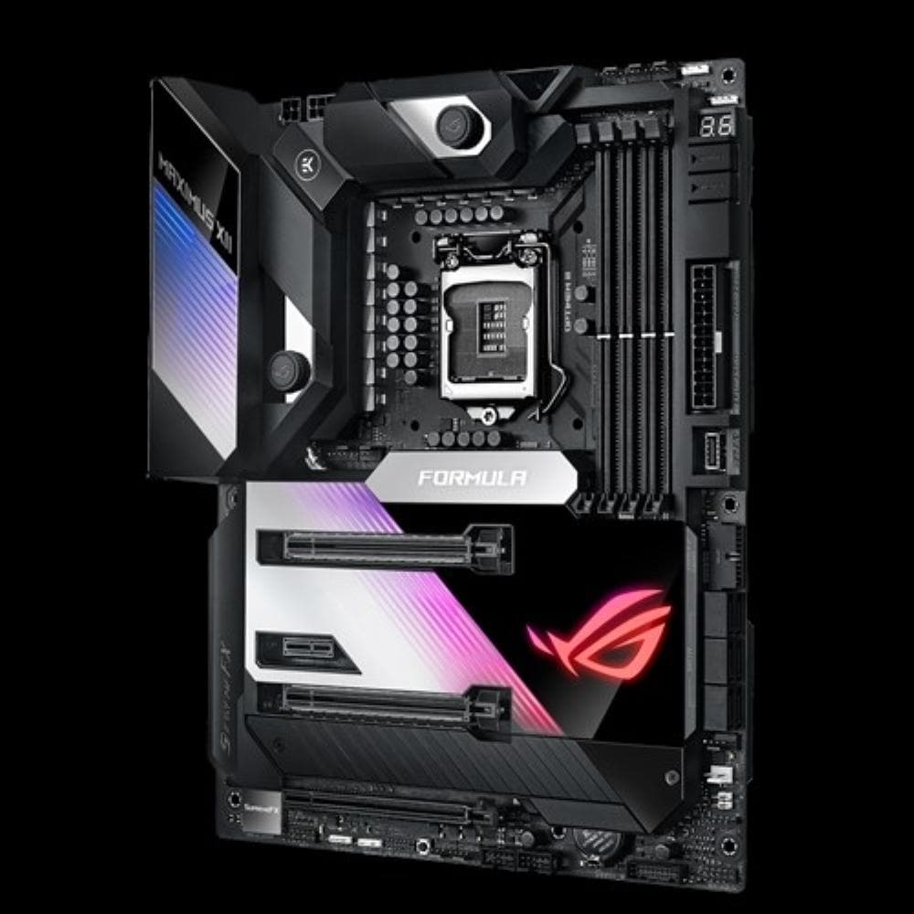 ASUS ROG MAXIMUS XII FORMULA Z490 LGA 1200 ATX Gaming Motherboard - 3 Year Warranty | High Performance for PC Builds, Overclocking & eSports Gaming