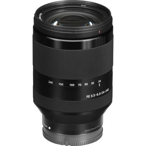 Sony FE 24-240mm f/3.5-6.3 OSS All-in-One Zoom Lens for Sony E-Mount Cameras - Perfect for Travel, Wildlife & Landscape Photography