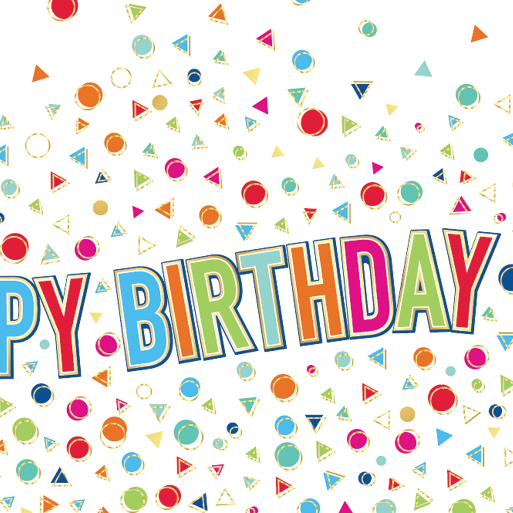 12 Pack Happy Birthday Party Table Covers - Colorful Disposable Plastic Tablecloths for Birthday Celebrations, Kids Parties, and Family Gatherings
