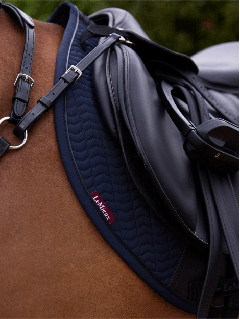Le Mieux Essence Eurojump Square Saddle - Premium English Riding Saddle for Jumping & Dressage - Perfect for Equestrian Competitions & Training Sessions