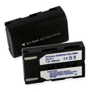 Samsung SB-LS80 Rechargeable Battery for Digital Cameras - Long Lasting Power for Travel & Photography