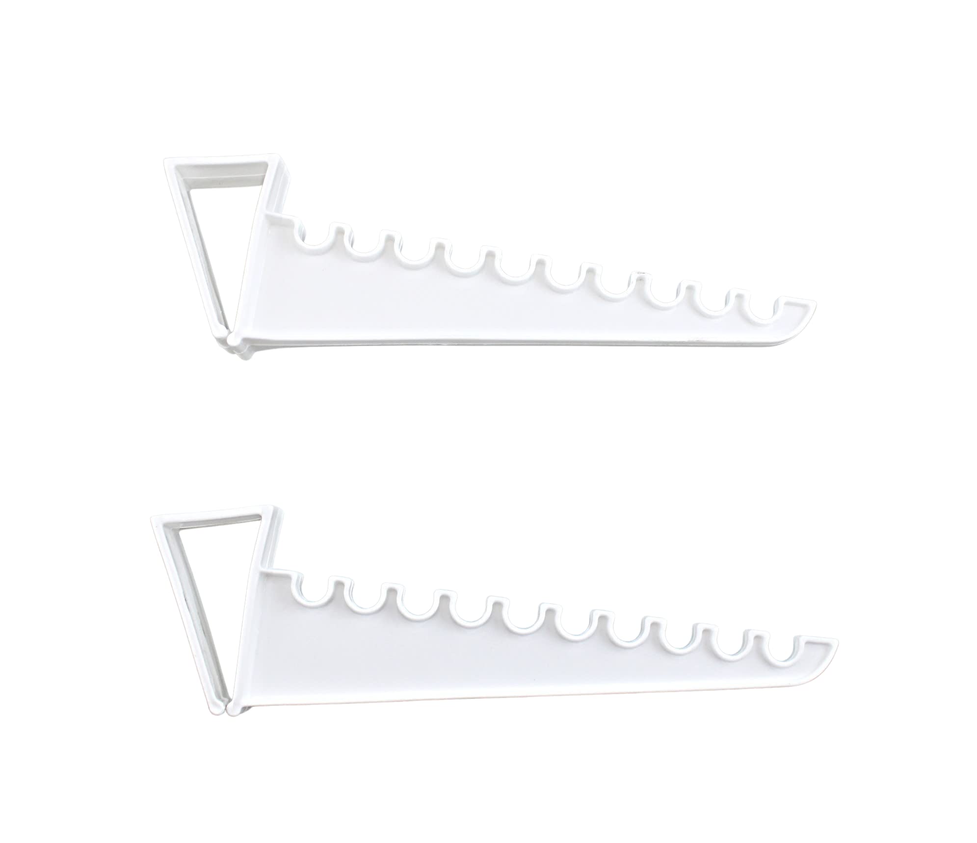 2 Pack Over the Door Valet Hook - Space Saving Hanging Organizer for Closet & Laundry Room - Holds 10 Hangers - Perfect for Coats, Dresses, Shirts & Robes - Ideal for Small Spaces, Apartments & Dorm Rooms