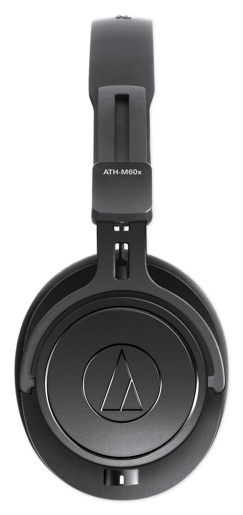 Audio-Technica ATH-M60X Professional Studio Monitor Headphones & Mackie Big Knob Passive Monitor Controller - Perfect for Music Production, Podcasting & Home Recording Studios